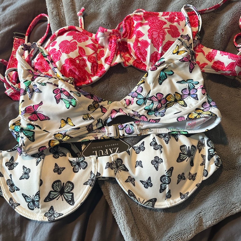 Pack of 3 bikini tops